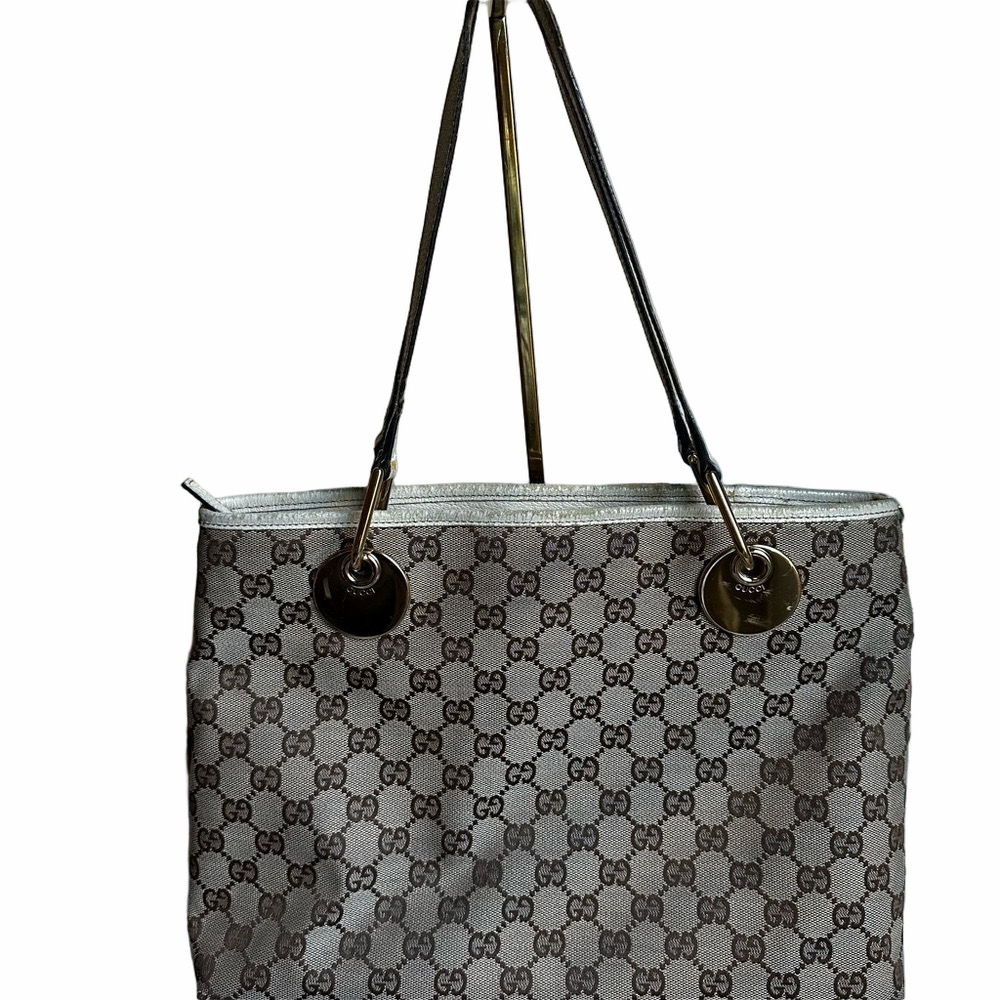 Gucci GG Monogram Logo Tote Bag with COA